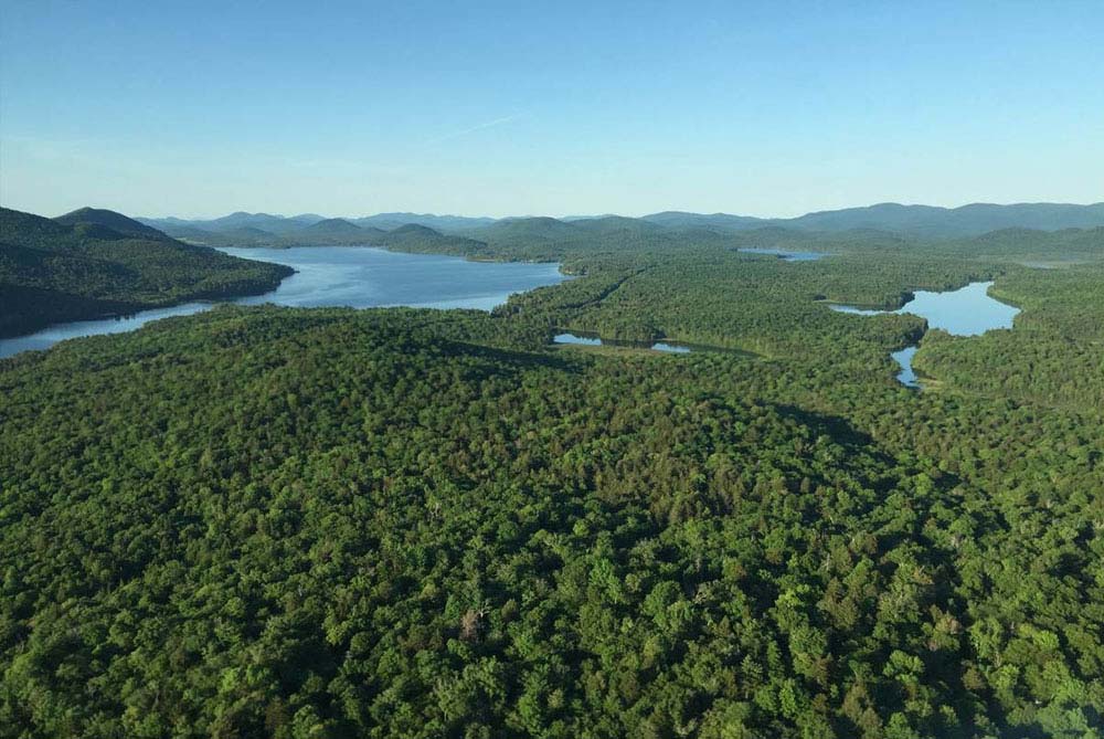 Lake Piseco by Air Fishing
